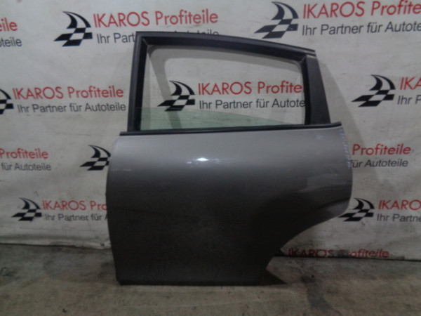 Seat Leon 1P Türe Tür Fahrerseite hinten links Fb. LW7Y grau