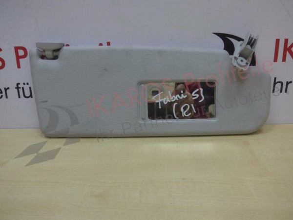 Skoda Fabia 5J Roomster Sonnenblende Blende Beifahrerseite rechts