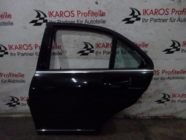 Mercedes C-Klasse W204 Limousine Türe hinten links tür Schwarz