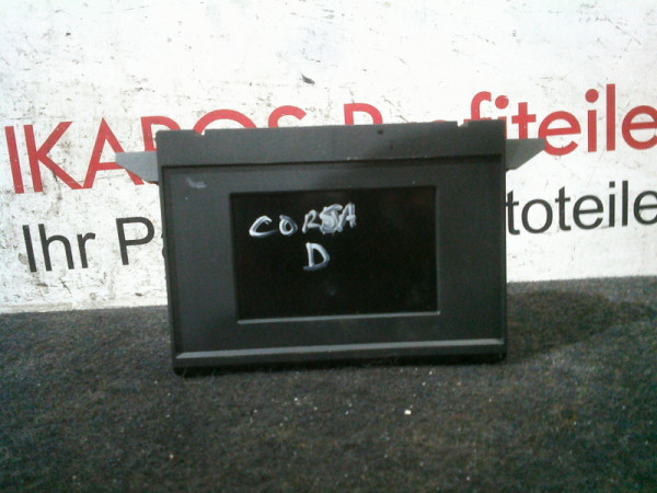 Opel Corsa D Display Bildschirm 13275279