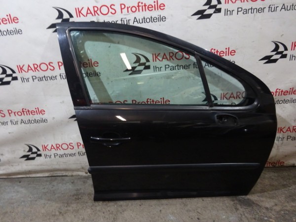 Peugeot 207 Beifahrertüre Türe Tür vorne rechts schwarz
