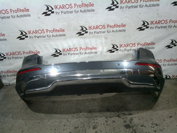 Mercedes ML W166 GLE Stoßstange Stossstange hinten grau PDC