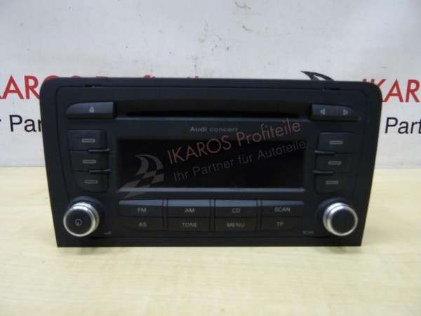 Audi A3 Radio Concert 8P0035186G BLAUPUNKT Radio