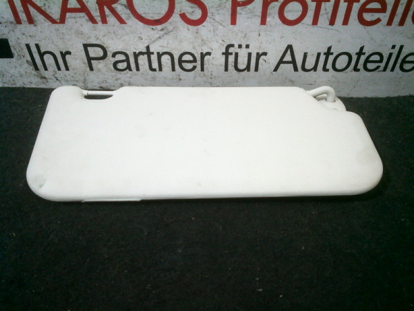 Ford Focus 3 links weiß Sonnenblende Sonnenschutz