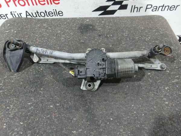 Opel Astra H Wischermotor mit Gestänge Wischer vorne 13111211
