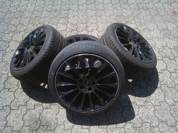Mercedes C-Klasse W204 Alufelgen 225 40R18 Reifen 245 35R18 Felge