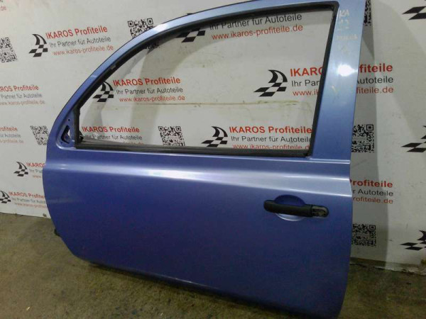 Nissan Micra K12 Fahrertüre vorne Links 3 türer Fahrerseite