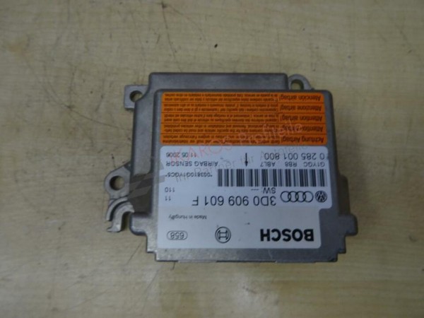 VW Touareg 7L Airbagsteuergerät Steuergerät Airbag Sensor 3D0909601F