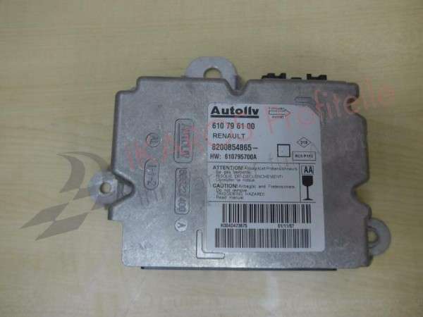 Renault Clio III 3 Airbagsteuergerät 8200854865 Steuergerät