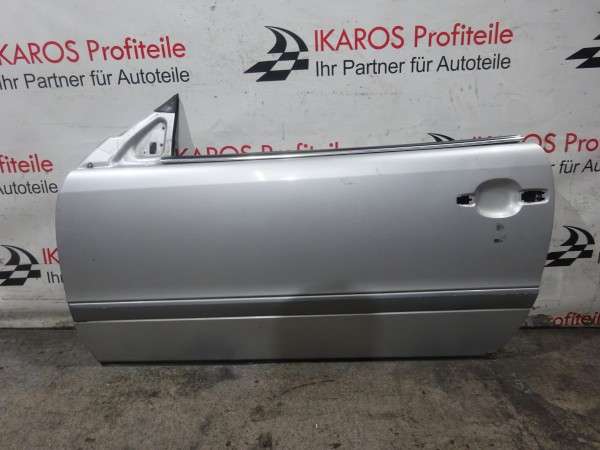 Mercedes CLK W208 Fahrertüre Türe Tür vorne links Silber
