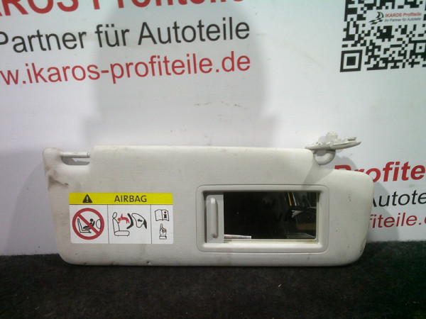VW Golf 7 VII Sonnenblende m. Spiegel Blende Beifahrerseite rechts 5G0857552D