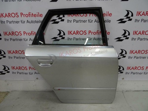 Audi A4 8E B7 Kombi Türe hinten rechts Tür Silber Farbcode LX7W