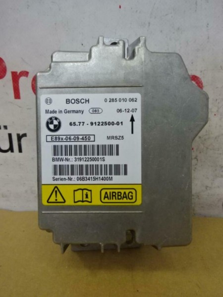 BMW 1er E87 Airbag Steuergerät 9122500 Airbagsteuergerät