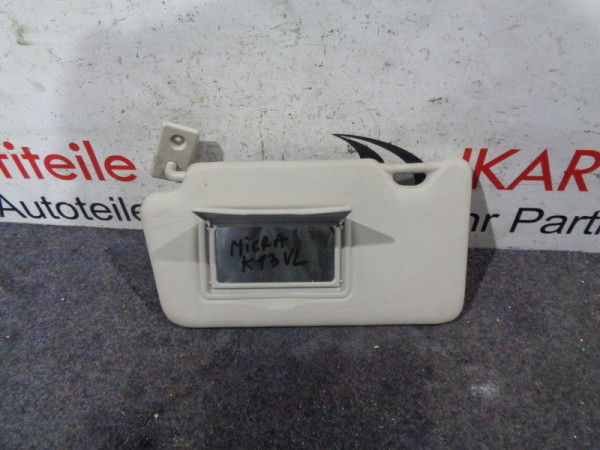 Nissan Micra K13 Sonnenblende Blende Fahrerseite links
