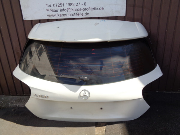 Mercedes A-Klasse W176 Heckklappe Heckdeckel Klappe Weiss KN