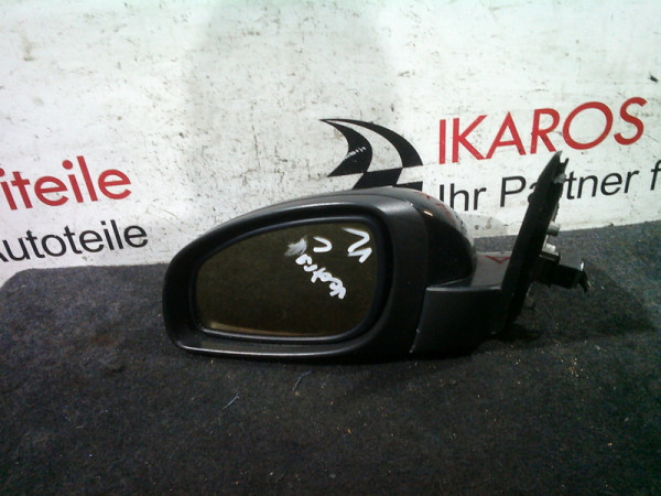 Opel Vectra C Außenspiegel Spiegel Fahrerseite links schwarz 3