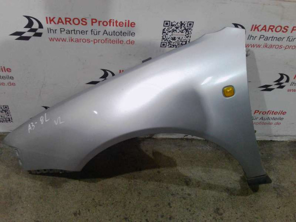Audi A3 8L Kotflügel vorne links Fahrerseite Silber 1996-2000