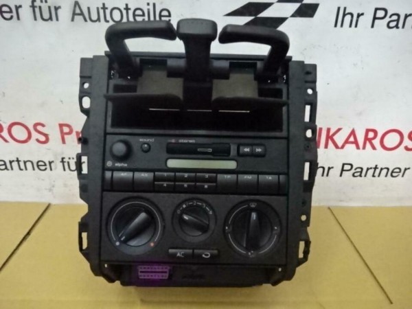 Golf 4 IV Klimabedienteil 1J1858071F Radio Getränkehalter