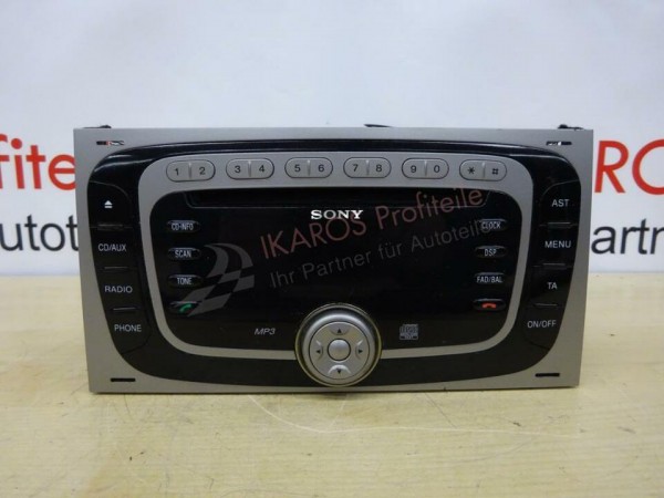 Ford Galaxy II 2 S-Max Mondeo MK IV 4 CD Radio MP3 6M2T18C939AG