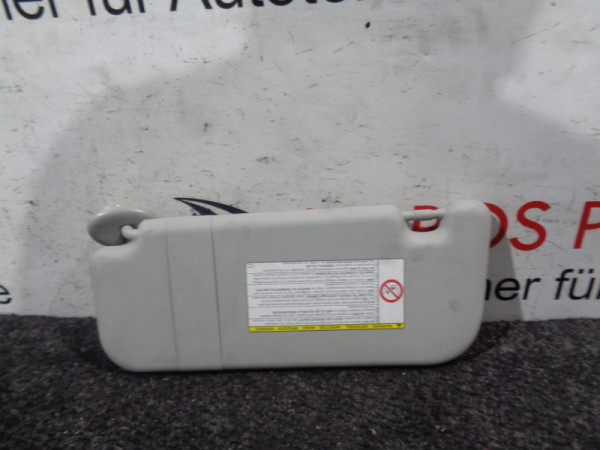 Toyota Auris E15 Sonnenblende Blende Sonne Beifahrerseite rechts