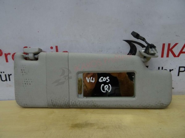  VW Eos 1F sonnenblende rechts Fahrerseite Sonnenschutz rechts