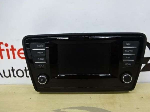 Skoda Octavia III 5E Multimedia Display 5E0919605 D Monitor Navi