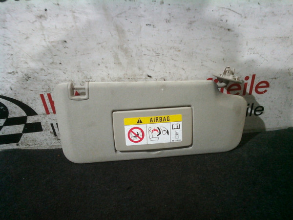 Opel Mokka Sonnenblende Blende mit Spiegel rechts vorne