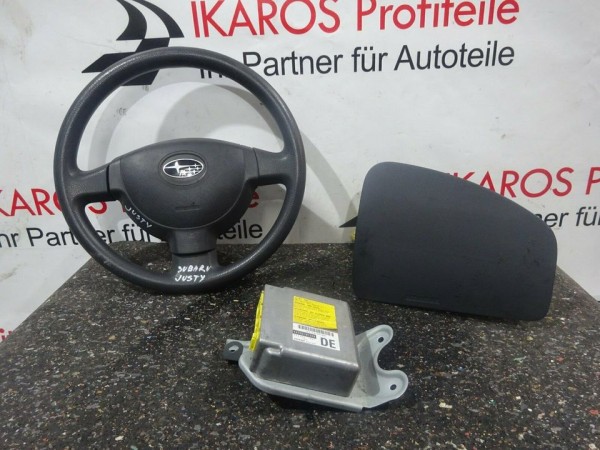 Subaru Justy IV 4 Lenkrad komplett mit Abdeckung und Seitenteil