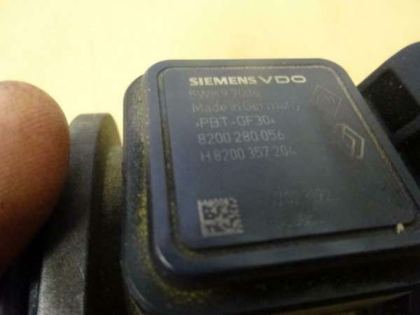 Renault 1,5 DCI Dacia Luftmassenmesser 8200280056 Luftmengenmesse