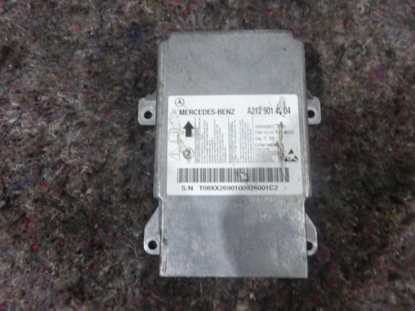 Mercedes E-Klasse W212 Airbagsteuergerät Steuergerät Airbag A2129014204