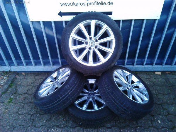 VW Passat 3G B8 Alufelgen 215 55R17 Reifen Räder Felgen winter