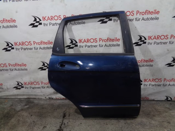 Mercedes A-Kl. W169 Tür Türe Beifahrerseite hinten rechts blau 1