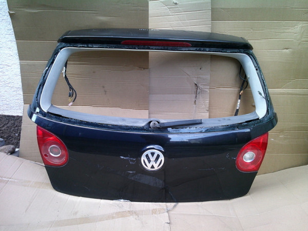 VW Golf V 5 1K Heckklappe Kofferraumdeckel Heckdeckel black 2 