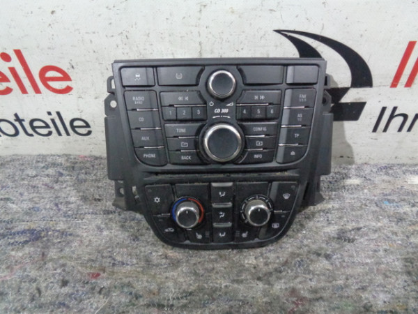 Opel Meriva B Klimabedienteil Bedienteil Radiobedienteil Radio Klima 13346094 13346041