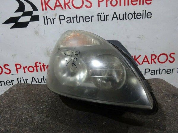 Renault Clio lI 2 Facelift Scheinwerfer Beifahrerseite rechts vor
