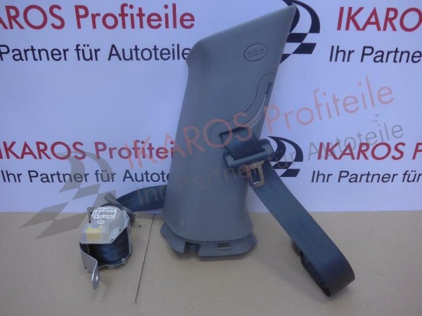 Hyundai Santa Fe II 2 Sicherheitsgurt Links hinten Gurtstraffer