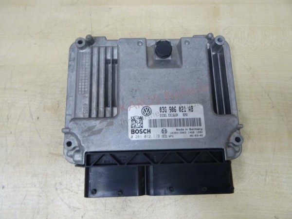 VW Passat 3C B6 2.0 TDI Motorsteuergerät BMP Motor 03G906021 