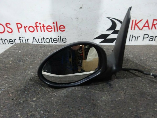 Alfa Romeo 147 Außenspiegel Spiegel Fahrerseite links schwarz 1