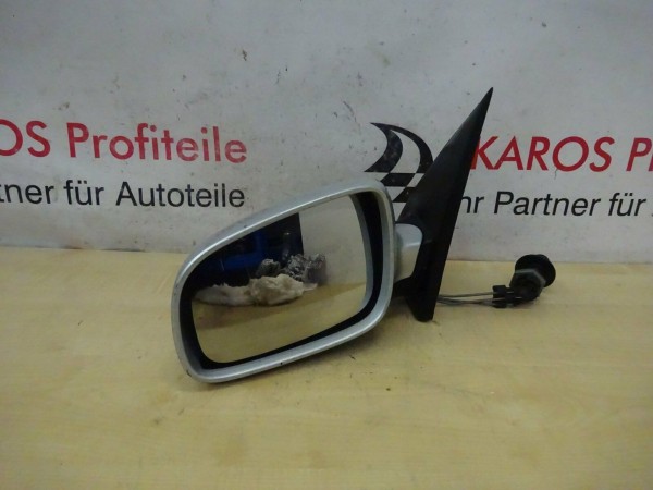 Seat Arosa Außenspiegel Spiegel Fahrerseite manuell links silber