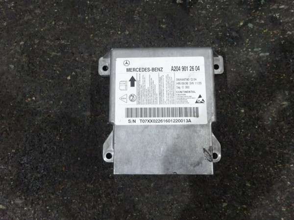 Mercedes C-Klasse W204 Airbagsteuergerät Sensor A2049012604