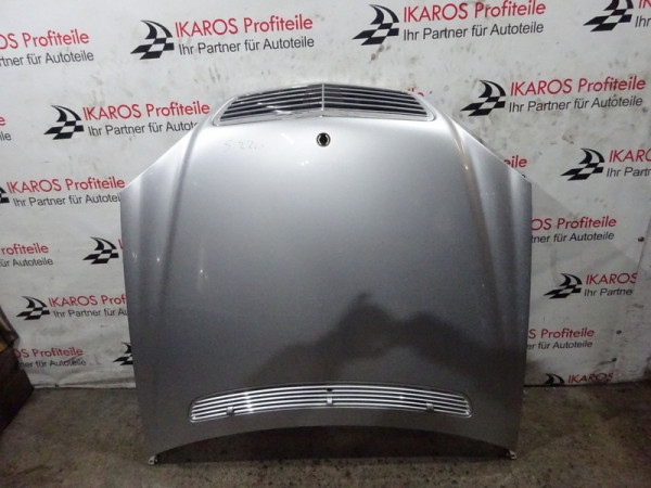 Mercedes S-Klasse W220 Motorhaube Silber Haube Rostfrei 