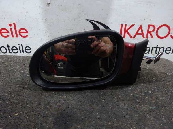 Mercedes A-Kl. W168 Mopf Außenspiegel Spiegel Blinker links rot