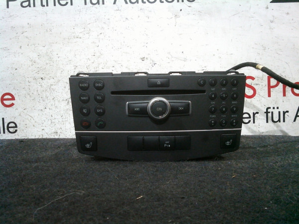 Mercedes C-Klasse W204 Autoradio Radio CD-Player A2049002104