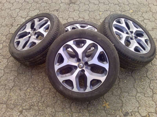 Renault Captur J5 Alufelgen 205 55R17 Reifen Sommer räder felgen