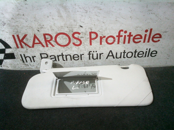 Citröen Picasso Sonnenblende Blende mit Spiegel vorne links Fahrerseite