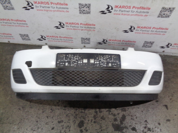 Ford Fiesta V 5 MK5 Facelift Stoßstange vorne Weiss Stoßfänger