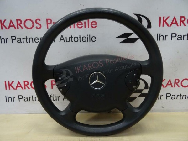 Mercedes E-Klasse W211 Lenkrad mit Abdeckung und Steuergerät
