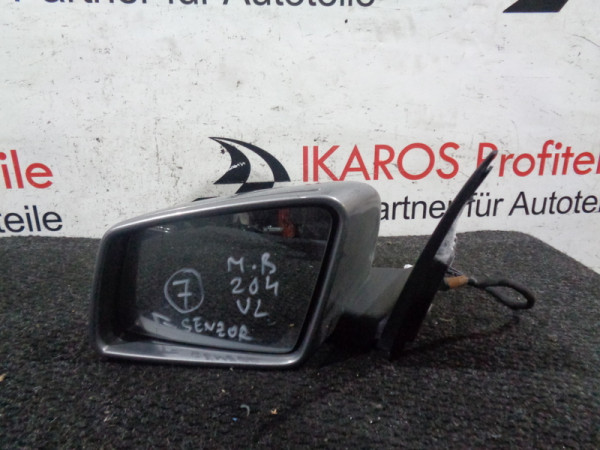 Mercedes C-Kl. W204 Außenspiegel Spiegel Fahrerseite links totenwinkel