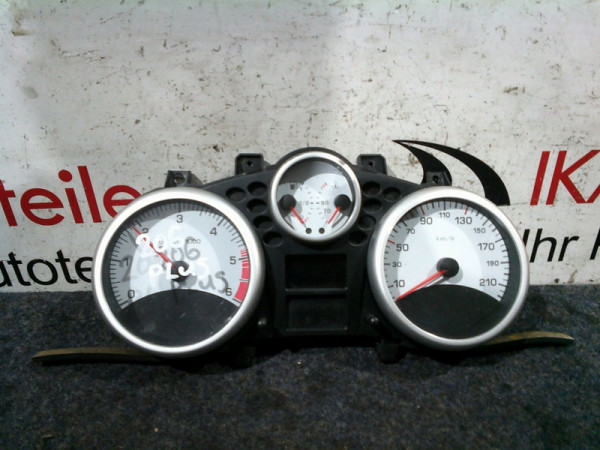 Peugeot 206 Plus Tacho Kombiinstrument Tachometer 9666637280 