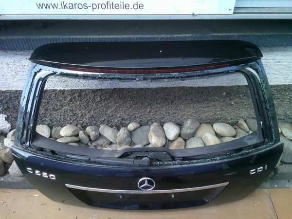 Mercedes C-Klasse W204 Kombi Heckklappe heckdeckel ohne scheibe